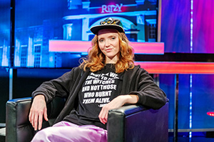 The Big Narstie Show. Lily Cole