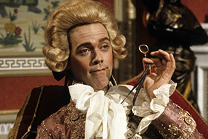 Blackadder. Prince Regent (Hugh Laurie). Credit: BBC