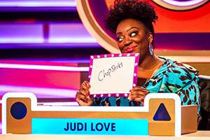 Blankety Blank. Judi Love