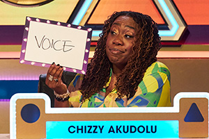 Blankety Blank. Chizzy Akudolu