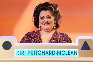 Blankety Blank. Kiri Pritchard-McLean Blankety Blank. Kiri Pritchard-McLean