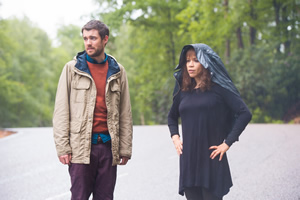 Bounty Hunters. Image shows from L to R: Barnaby Walker (Jack Whitehall), Nina Morales (Rosie Perez). Copyright: Cave Bear Productions