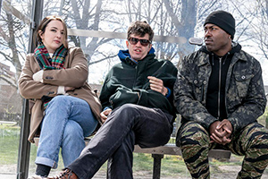 British As Folk. Image shows from L to R: Fern Brady, Ivo Graham, Darren Harriott. Copyright: STV Productions