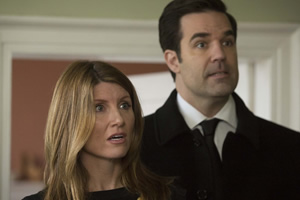 Catastrophe. Image shows from L to R: Sharon (Sharon Horgan), Rob (Rob Delaney). Copyright: Avalon Television