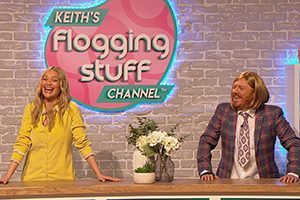 Celebrity Juice. Image shows from L to R: Laura Whitmore, Leigh Francis