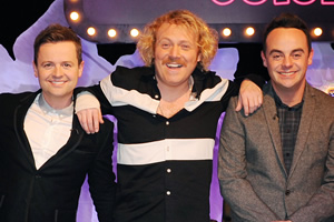 Celebrity Juice. Image shows from L to R: Ant McPartlin, Leigh Francis, Declan Donnelly