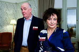 The Chief. Image shows left to right: Cameron Miekelson (Jack Docherty), Barbara (Lorraine McIntosh)