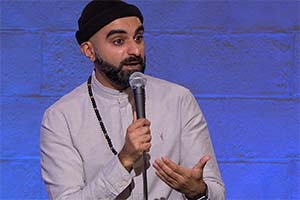 Comedy Central Live. Tez Ilyas. Copyright: Comedy Central