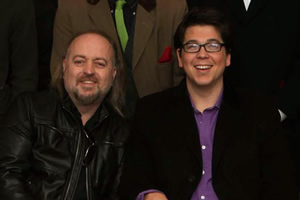 Channel 4's Comedy Gala. Image shows from L to R: Bill Bailey, Michael McIntyre