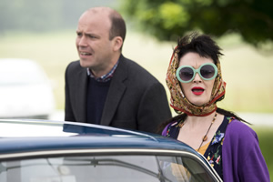 Count Arthur Strong. Image shows from L to R: Michael Baker (Rory Kinnear), Birdie (Bronagh Gallagher)