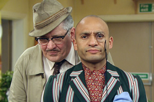 Count Arthur Strong. Image shows from L to R: Count Arthur Strong (Steve Delaney), Bulent (Chris Ryman)