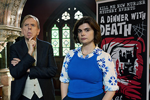 Death Valley. Image shows left to right: John Chapel (Timothy Spall), Janie Mallowan (Gwyneth Keyworth)