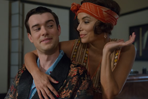 Decline And Fall. Image shows from L to R: Paul Pennyfeather (Jack Whitehall), Margot Beste-Chetwynde (Eva Longoria)