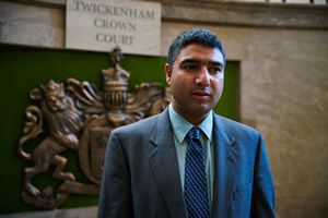 Defending The Guilty. Dr Khaled (Nick Mohammed). Copyright: Big Talk Productions