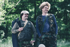 Detectorists. Image shows from L to R: Paul (Paul Casar), Art (Simon Farnaby)