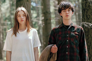 The End Of The F***ing World. Image shows from L to R: Alyssa (Jessica Barden), James (Alex Lawther)