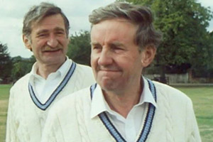 Ever Decreasing Circles. Image shows from L to R: Howard Hughes (Stanley Lebor), Martin Bryce (Richard Briers). Copyright: BBC