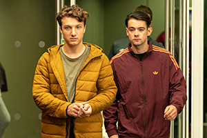 The First Team. Image shows from L to R: Mattie Sullivan (Jake Short), Jack Turner (Jack McMullen)