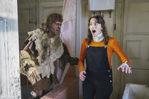 Ghosts. Image shows from L to R: Robin (Laurence Rickard), Alison (Charlotte Ritchie). Copyright: Monumental Pictures