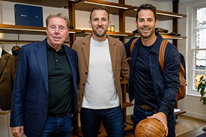 Jamie & Harry's World Cup Challenge: Got, Got Need. Image shows left to right: Harry Redknapp, Harry Kane, Jamie Redknapp