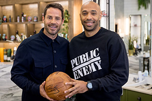 Jamie & Harry's World Cup Challenge: Got, Got Need. Image shows left to right: Jamie Redknapp, Thierry Henry