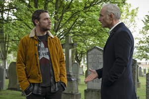 Guilt. Image shows from L to R: Jake McCall (Jamie Sives), Max McCall (Mark Bonnar)