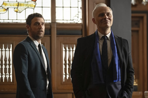 Guilt. Image shows from L to R: Jake McCall (Jamie Sives), Max McCall (Mark Bonnar)