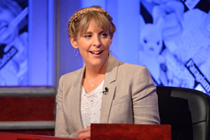 Have I Got News For You. Mel Giedroyc