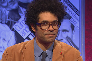 Have I Got News For You. Richard Ayoade. Copyright: Hat Trick Productions