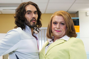 Hospital People. Image shows from L to R: Tyler Watt (Russell Brand), Susan Mitchell (Tom Binns)