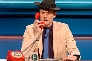 Hypothetical. James Acaster. Copyright: Hat Trick Productions