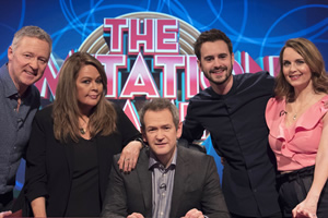 The Imitation Game. Image shows from L to R: Rory Bremner, Kate Robbins, Alexander Armstrong, Luke Kempner, Debra Stephenson