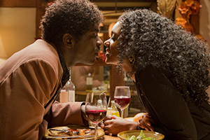 In The Long Run. Image shows from L to R: Valentine (Jimmy Akingbola), Adelaide (Jessye Romeo)