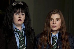 Inside No. 9. Image shows from L to R: Shell (Poppy Rush), Katy (Aimee-Ffion Edwards). Copyright: BBC