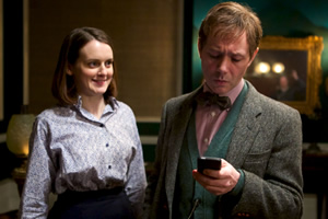 Inside No. 9. Image shows from L to R: Tina (Sophie McShera), Terry (Reece Shearsmith). Copyright: BBC