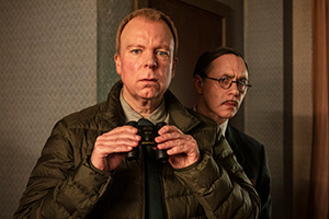 Inside No. 9. Image shows from L to R: Felix Hughes (Steve Pemberton), Eric (Reece Shearsmith)