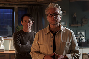 Inside No. 9. Image shows left to right: Drew (Reece Shearsmith), Blake (Steve Pemberton)