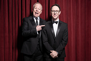 Inside No. 9. Image shows left to right: Steve (Steve Pemberton), Reece (Reece Shearsmith)