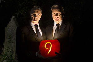 Inside No. 9. Image shows from L to R: Rev. Neil (Reece Shearsmith), Arthur Flitwick (Steve Pemberton). Copyright: BBC