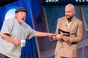 The Island. Image shows from L to R: Johnny Vegas, Tom Allen