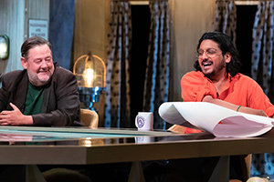 The Island. Image shows from L to R: Johnny Vegas, Ahir Shah