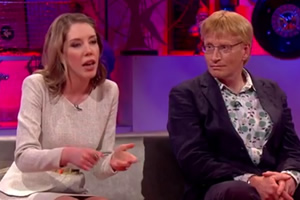 Jack Dee's HelpDesk. Image shows from L to R: Phil Hammond, Katherine Ryan