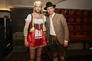 Jack Whitehall: Training Days. Image shows from L to R: Jack Whitehall, Thomas Müller. Copyright: Fulwell 73 Productions