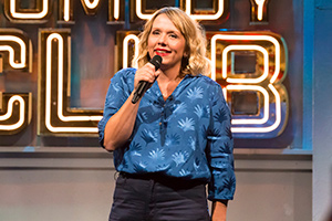 Jonathan Ross' Comedy Club. Kerry Godliman. Copyright: Hot Sauce