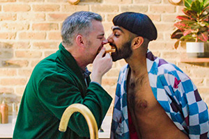 Juice. Image shows left to right: Guy (Russell Tovey), Jamma (Mawaan Rizwan)