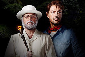 The Keith & Paddy Picture Show. Image shows from L to R: John Hammond (Leigh Francis), Grant (Paddy McGuinness). Copyright: Talkback