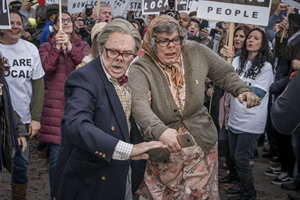 The League Of Gentlemen. Image shows from L to R: Edward (Reece Shearsmith), Tubbs (Steve Pemberton). Copyright: BBC