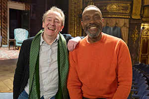 Legends Of Comedy With Lenny Henry. Image shows left to right: Paul Whitehouse, Lenny Henry