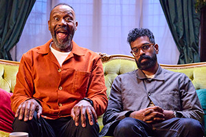 Legends Of Comedy With Lenny Henry. Image shows left to right: Lenny Henry, Romesh Ranganathan