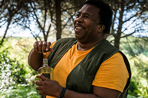 Living The Dream. Marvin Pepper (Leslie David Baker). Copyright: Big Talk Productions